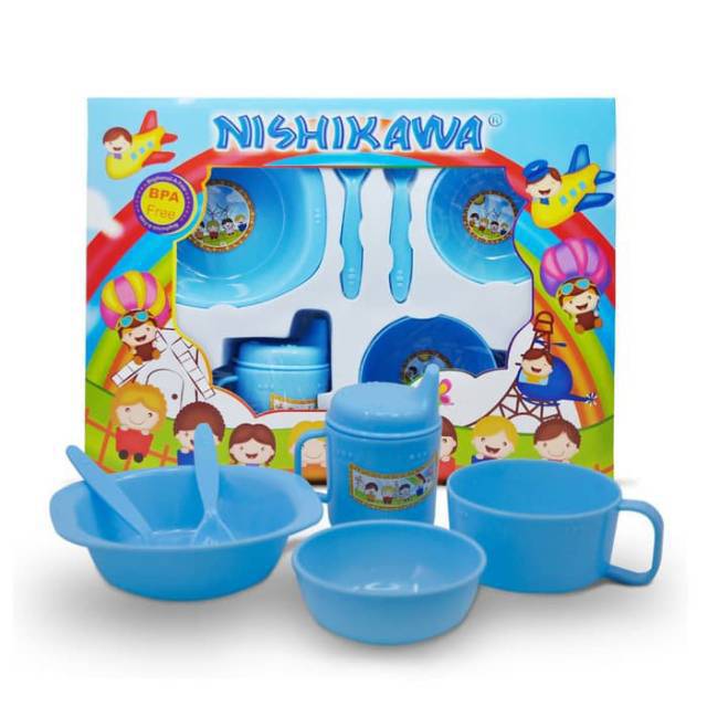NISHIKAWA-BABY FEEDING MEDIUM SET