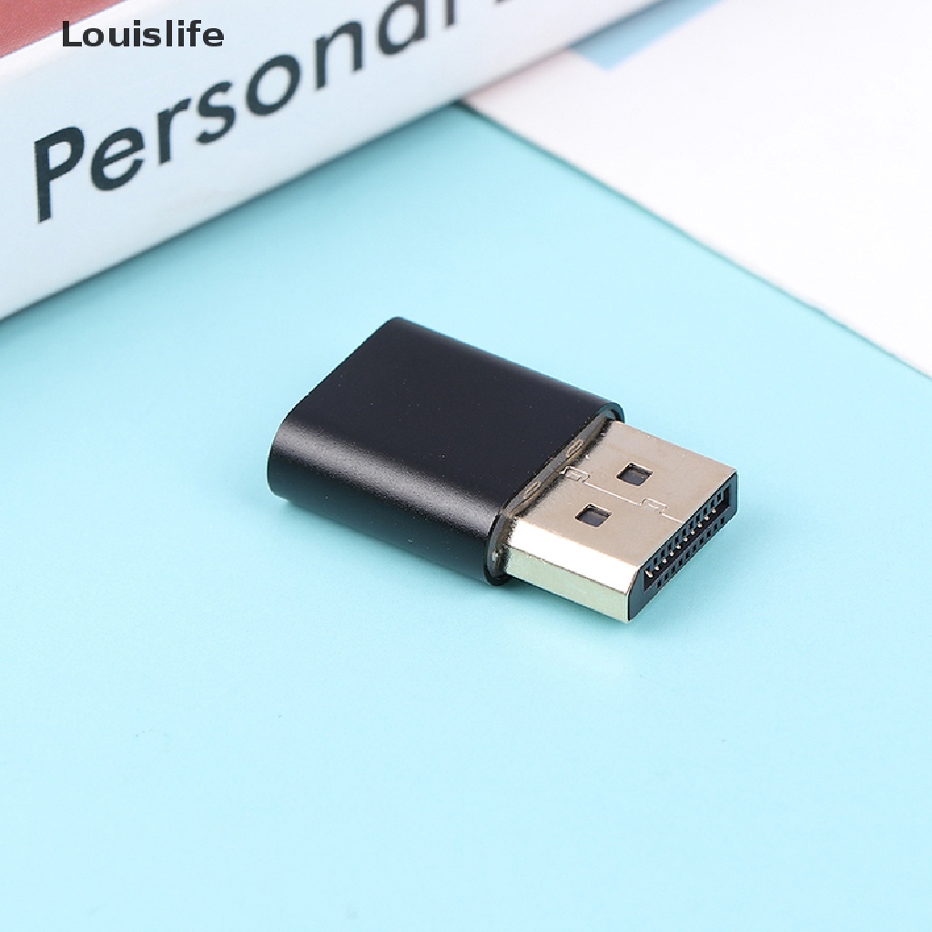 Llph 4K Displayport Dummy Plug DP อะแดปเตอร์หน้าจอเสมือนจริง #8