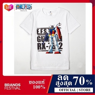 เสื้อGUNDAM เสื้อยืดลิขสิทธิ์แท้ เสื้อยืดกันดัมป์ เสื้อยืดลายการ์ตูน รวมลาย GUNDAM T-Shirt G60-W01-004