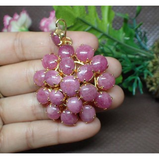 978  จี้/เข็มกลัดพลอยทับทิม 0002