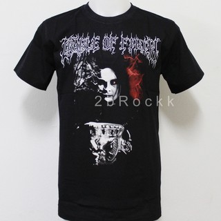 T-shirt  เสื้อวง Cradle Of Filth เสื้อยืด เสื้อ เครเดิล ออฟ ฟิลธ์ S35 ไซส์ยุโรปS-5XL