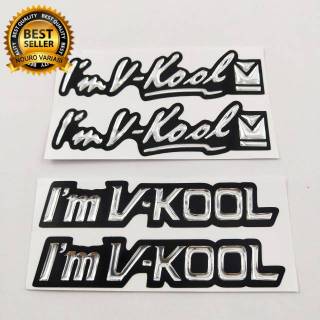 โลโก้นูน ตราสัญลักษณ์  v kool VKOOL vcool คุณภาพดีที่สุด