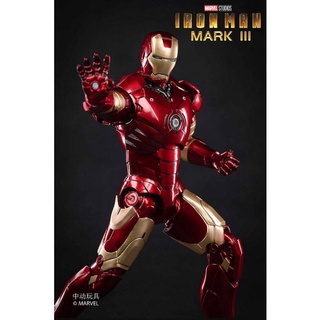 โมเดล Iron Man Mark III MK3 Action Figure Marvel Iron Man (ZD Toy) ขนาด18cm. มีกล่อง