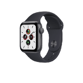 Apple Watch SE GPS, Aluminium Case with Sport Band (2021) ; iStudio by UFicon