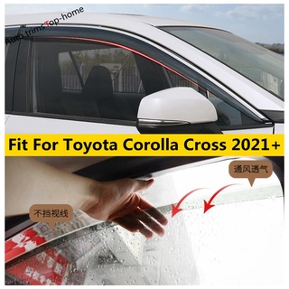 ที่บังแดดหน้าต่างรถยนต์ กันน้ํา กันฝน สําหรับ Toyota Corolla Cross 2021 2022