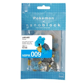 ของแท้จากญี่ปุ่น!!! Kawada NBPM_009 Nanoblock Pokemon Laplace ตัวต่อนาโนบล็อคโปเกม่อนลาปรัส