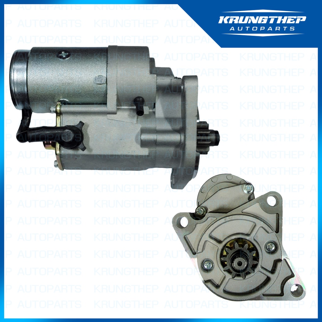 ไดสตาร์ท FORD 5000 รถไถ 10ฟัน 12v 2.0kw ไดสตาร์ท ทดทอง (สินค้าใหม่)