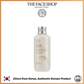 THE FACE SHOP RICE &amp; CERAMIDE MOISTURIZING TONER 150ml *ORIGINAL KOREA*