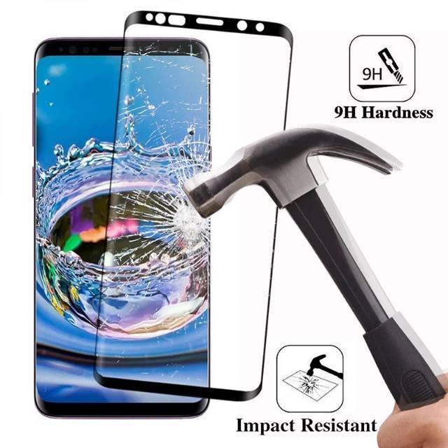 กระจกนิรภัย Samsung S9 Plus Full Cover Curved ok