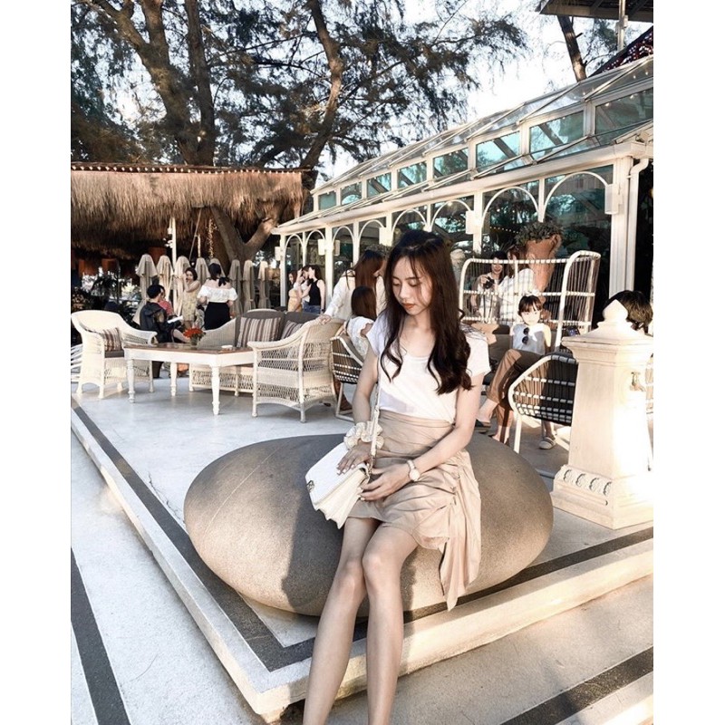 กระโปรงสม๊อค me.instyle