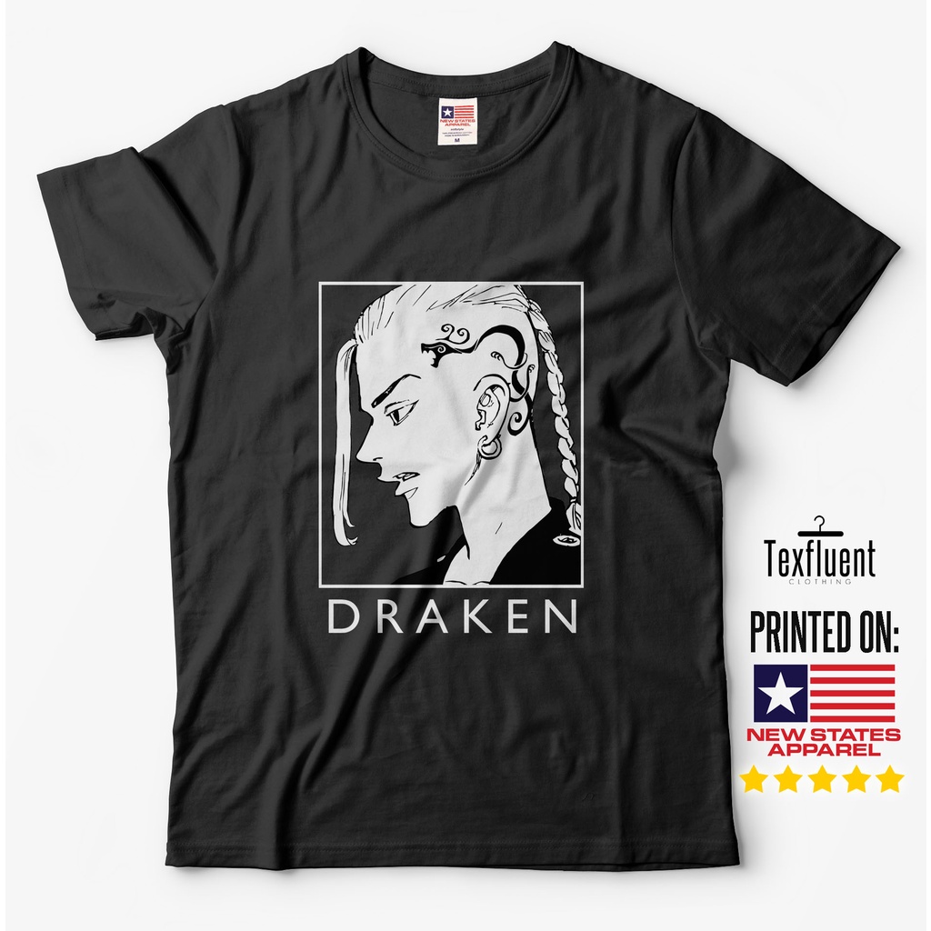 Draken Tokyo Revengers Ken Ryuguji Touman Mikey Anime T เสื้อ Unisex ผู้ชายผู้หญิง