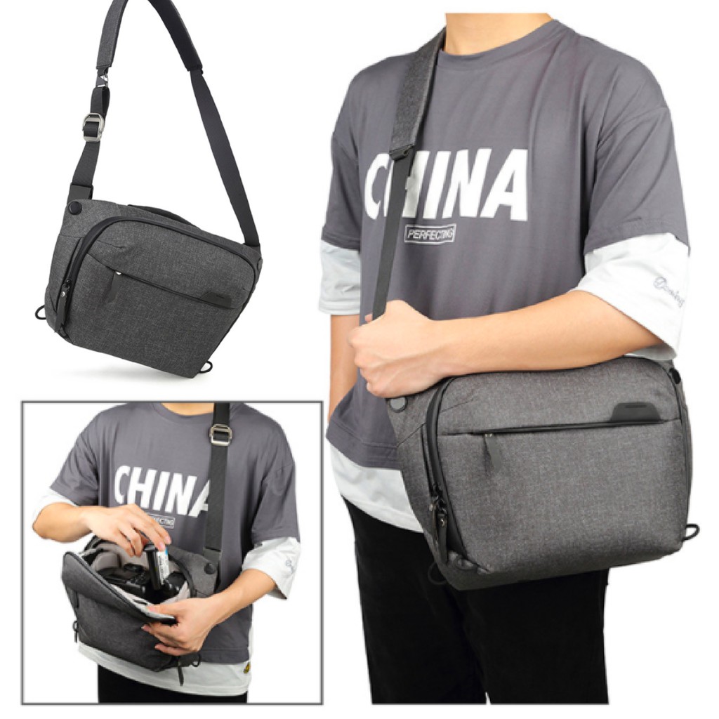 (พร้อมส่ง) กระเป๋ากล้อง Camera Bag Xiu Jian Everyday sling V2 3L/6L/10L Peak design