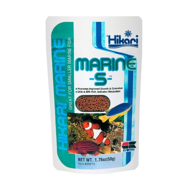 Hikari -S- อาหารปลาทะเล เม็ดเล็กชนิดเม็ดจมน้ำ