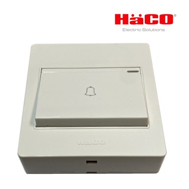 Haco สวิทซ์กระดิ่งแบบติดลอย 10A 250V ใช้ภายใน