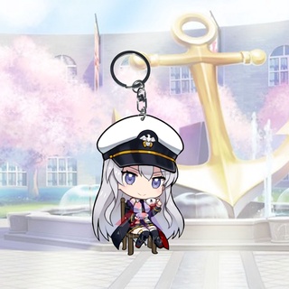 พวงกุญแจ ลายการ์ตูนอนิเมะ azur lane enterprise 02 Ganci