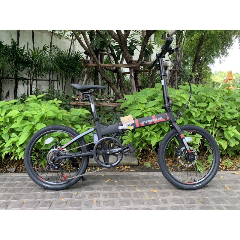 จักรยานพับ TRINX FLYBIRD 1.0 ปี 2020 (ส่งฟรี) เฟรมอลูมิเนียม เกียร์7สปีด ดิสเบรค