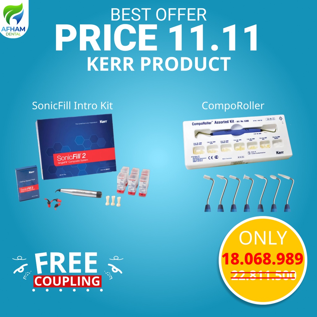 ชุดคอมโพสิตพลาสติก 2 ชุดสําหรับ KERR