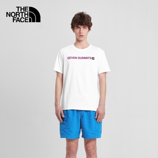 THE NORTH FACE HIMALAYAN SUMMITS TEE - AP -TNF WHITE เสื้อยืดแขนสั้น ผ้าฝ้ายแท้