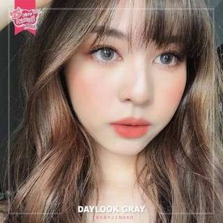 Mimilens คอนแทคเลนส์ รุ่น Daylook Gray ขนาดโตกว่าตาดำ สายฝอ