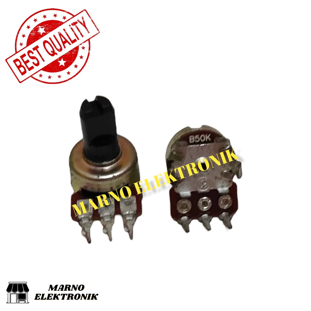 POTENSIO B50K 3 ขา POCENTIO B50K 3 ขาต้นฉบับ