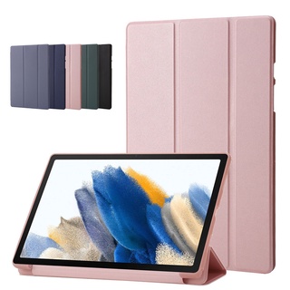 เคสหนัง PU TPU ป้องกันด้านหลัง สําหรับ Samsung Galaxy Tab A8 Case 2022 X200 X205 Tab A7 10.4 Lite 8.7 S6 Lite P610