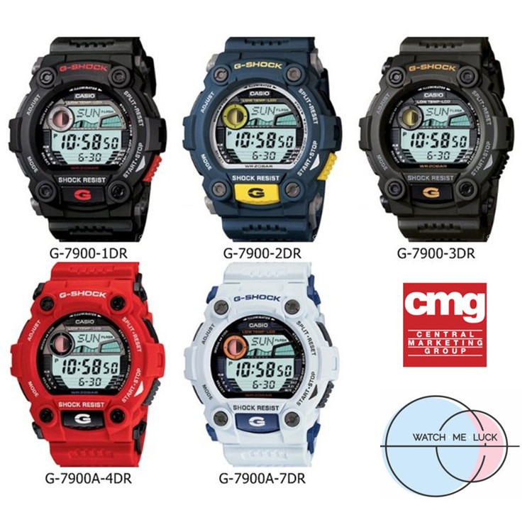 แท้แน่นอน 100% หายากสุดๆกับ G-SHOCK G7900-3 อุปกรณ์ครบทุกอย่างพร้อมใบรับประกัน CMG