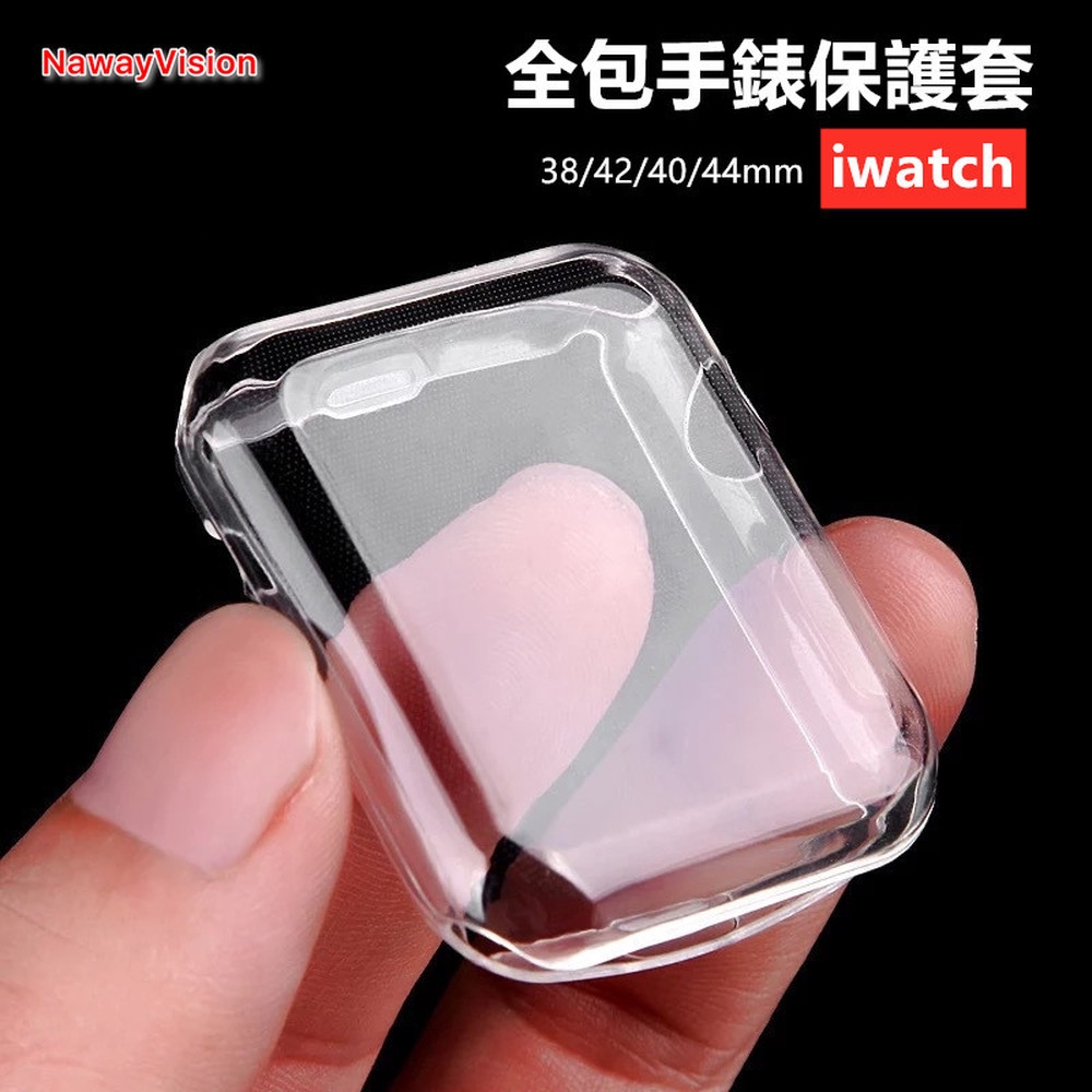 เคสใส แบบนิ่ม สําหรับ iWatch 1 2 3 4 5th Generation Apple watch 38 42 40 44 มม.