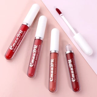Cmaadu ลิปกลอส เนื้อแมตต์กํามะหยี่ กันน้ํา ให้ความชุ่มชื้น 18 สี