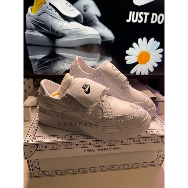 NIKE KWONDO 1 G-DRAGON PEACEMINUSONE TRIPLE WHITE