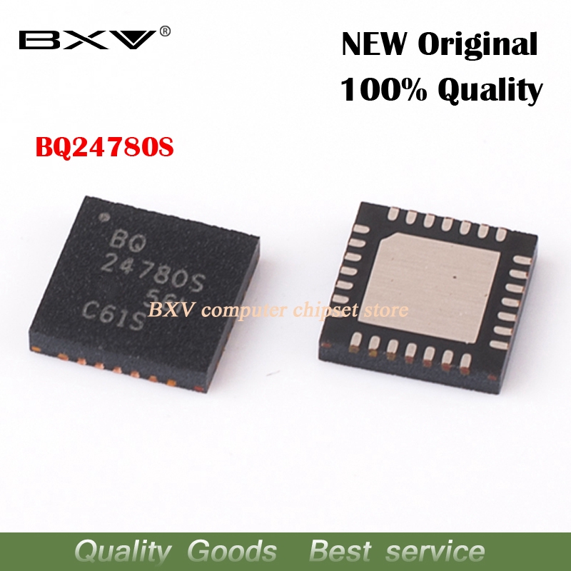 จัดส่งฟรี 5 ชิ้น BQ24780S 24780S BQ24780SRUYR W QFN-28 ใหม่เดิม