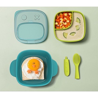 กล่องอาหาร hogokids. ลาย Robot