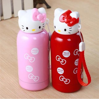 ขวดน้ำสแตนเลสลายการ์ตูน Hello Kitty 280 มล.