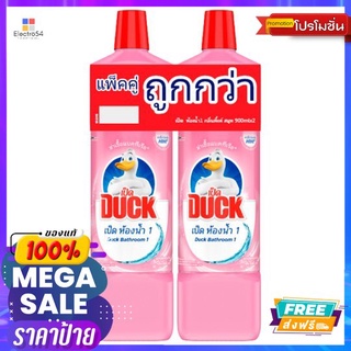 เป็ดพิ้งค์ห้องน้ำ 900มล. แพ็คคู่DUCK PINK BATHROOM 900X2