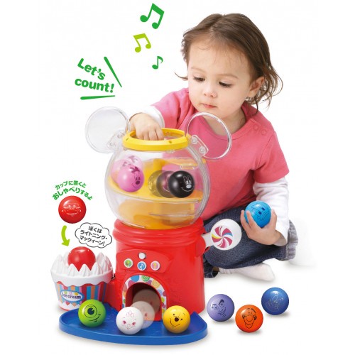 Tomy Disney Talk n Talk Gacha! Disney & Pixar Characters Ball Vending Machine