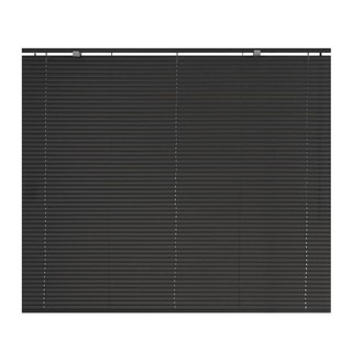 มู่ลี่ ไวนิล HOME LIVING STYLE 155X130 ซม. สีเทาเข้ม  VINYL VENETIAN BLIND HOME LIVING STYLE 155X130CM DARK GRAY