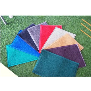 พรมดักฝุ่นผืนสำเร็จรูป PVC DOOR MATS ไม่พิมพ์อักษร หนา 12 mm.