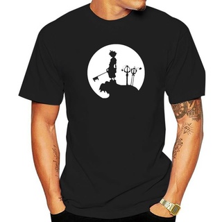 เสื้อผ้าผชเสื้อยืด พิมพ์ลาย Sora Full Moon Silhouette inspired สําหรับผู้ชายS-5XL