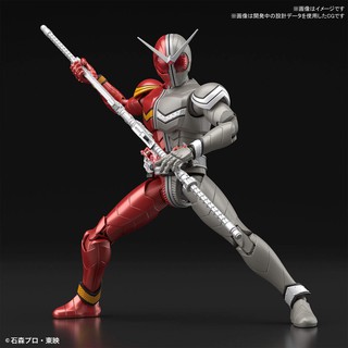 BANDAI Figure Rise Standard Kamen Rider W Heat Metal Color Coded Plastic Model