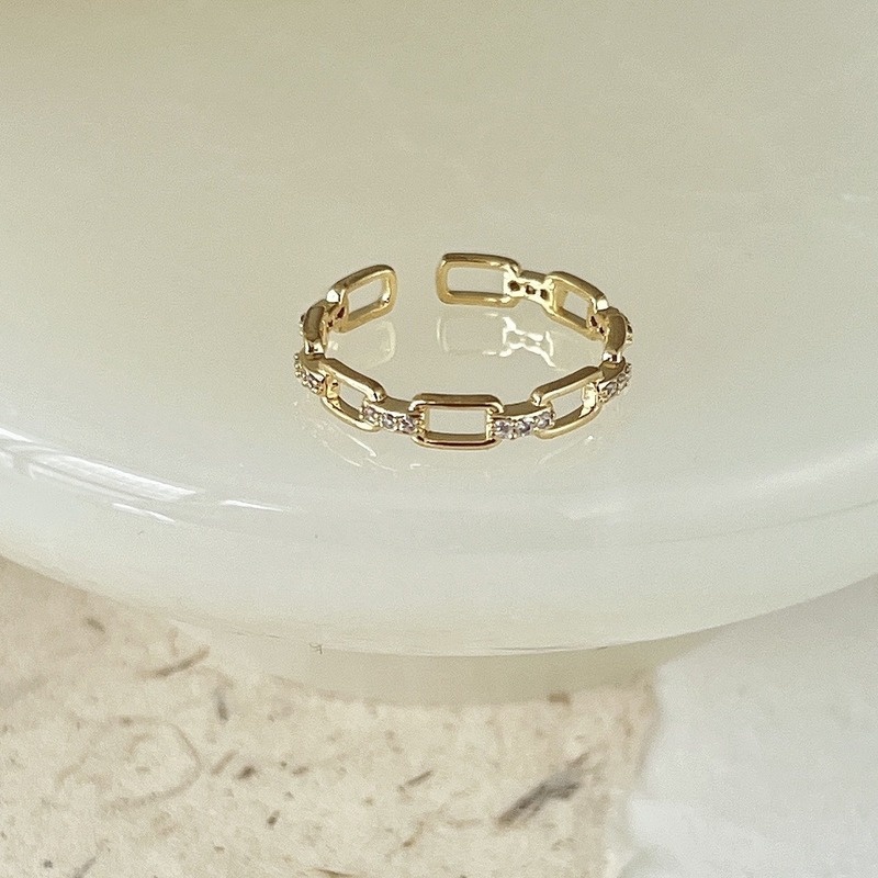 แหวนแฟชั่น เครื่องประดับ โลหะผสม พลอยเทียม โอปอล มุก ผีเสื้อ แหวนนิ้ว สําหรับผู้หญิง - รูปที่ 2