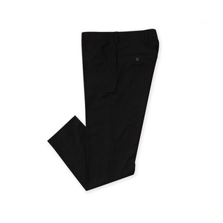 TWENTYSECOND ITALIAN WOOL PANTS - BLACK