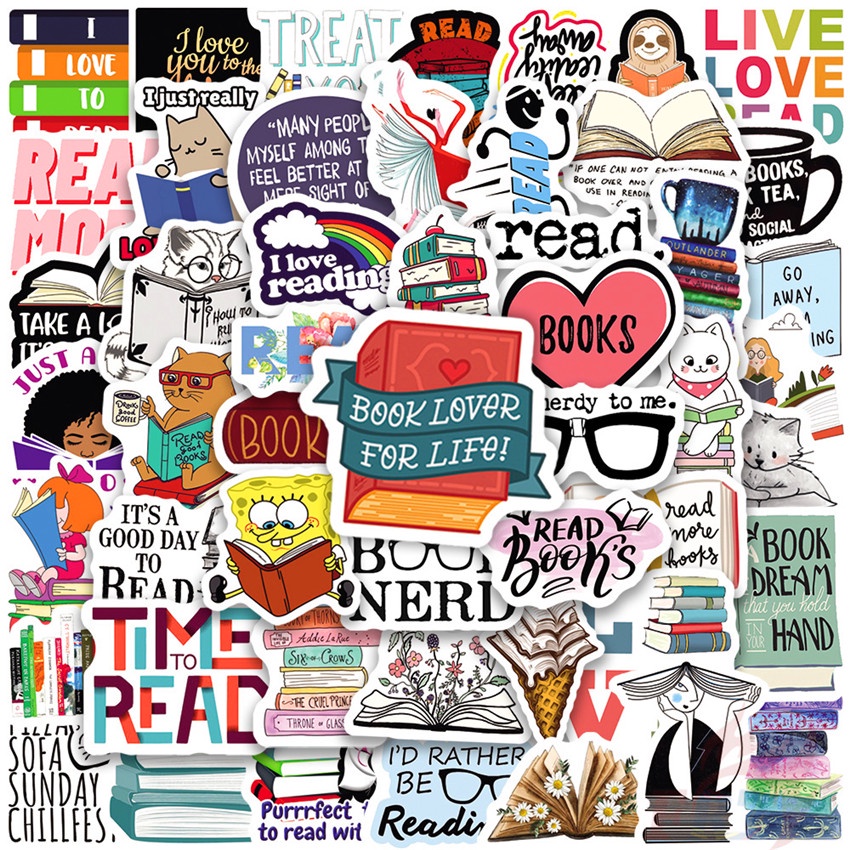❉ สติ๊กเกอร์อ่านหนังสือ Slang Series 02 ตลก ❉ 50 ชิ้น/เซ็ต DIY แฟชั่นสติ๊กเกอร์กันน้ํา Doodle สติ๊กเกอร์