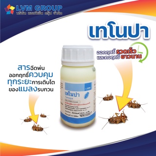 ผลิตภัณฑ์กำจัดแมลงรบกวน เทโนปา(Tenopa) | ขนาด 250 ml กำจัดแมลง ป้องกันแมลง