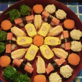 🍣ชุดทำซูชิ SETทดลอง 🍣1 ชุดสามารถทำได้60-80ชิ้น
