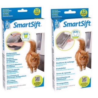 Catit smartsife ถุงใส่กะบะทรายด้านในและด้านนอกในส่วนของถาดรอง