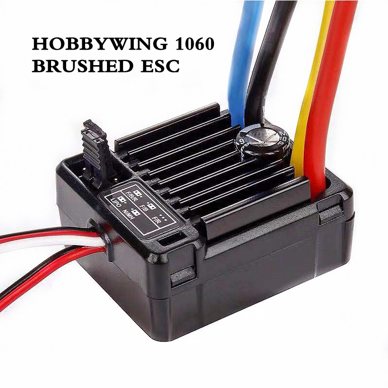 ตัวควบคุมความเร็วอิเล็กทรอนิกส์ MN99S MN99 MN98 ESC hobbywing 1060 RTR 60A ESC สําหรับอัพเกรดรถบังคับ 1:10 MN99S