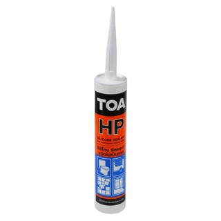 SILICONE SEALANT TOA HP 280ML CLEAR ยาแนวรอยต่อ TOA HP สีใส 280 มล. วัสดุประสานและอุดรอยรั่ว เคมีภัณฑ์ก่อสร้าง วัสดุก่อส