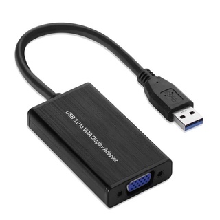 USB 3.0 vgaแสดงอะแดปเตอร์แปลงPlug and playหลายแปลงกราฟิกบัตรเคเบิ้ลสำหรับเครื่องคอมพิวเตอร์แล็ปท็อปHDTVโปรเจคเตอร์