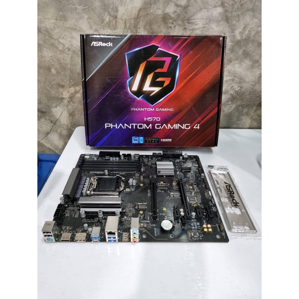 ASRock H570 Phantom Gaming 4 ใช้งานไปแค่ 3 เดือน สภาพใหม่ๆ