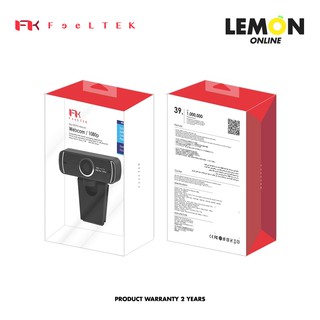 กล้องเว็บแคม FHD Feeltek Elec FHD Pro Webcam 1080P รับประกันสินค้า 2 ปี