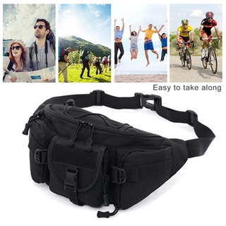 กระเป๋าคาดเอวสำหรับผู้ชายผู้หญิงTactical Waist Pack Pouch For Men Women Military Outdoor Bag Army Belt Bags